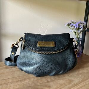 Marc Jacobs Black Leather Crossbody Bag